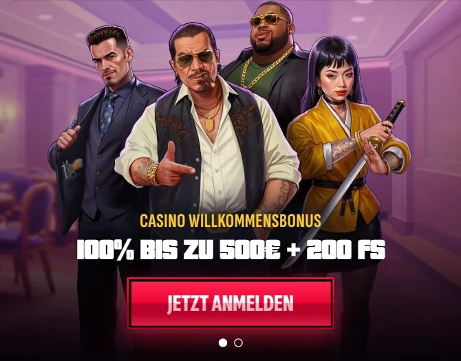 Mafia Casino Banner